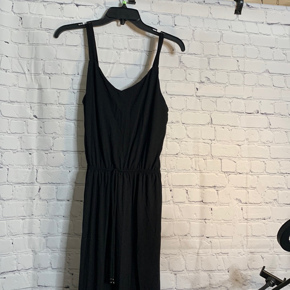 Black Long Lounge Maxi Dress